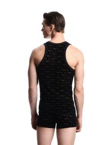 Detalle navideño irresistible para joven moderno: calzoncillo de Emporio Armani con logotipo integral sofisticado.