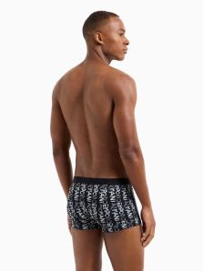 Boxer Emporio Armani en algodón estampado con logo intergral