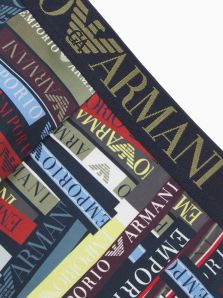 Boxer Emporio Armani estampado de Microfibra