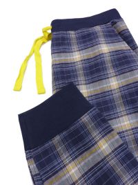 Pijama Muydemi combinado azul con puños