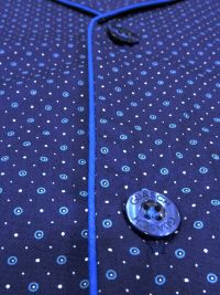 Pijama Guasch Tela en Algodón estampado azul con topitos