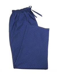 Pijama Guasch Tela en Algodón estampado azul con topitos