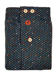 Boxer Giulio de Tela azul marino mod. Obac
