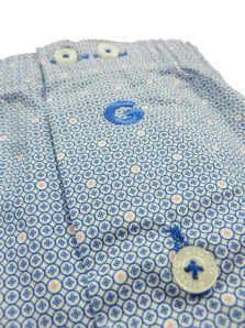 Novedad en moda masculina: boxer Giulio con topitos azules.
