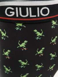 Boxer Giulio con Dinosaurios en microfibra