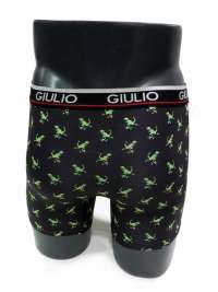 Boxer Giulio con Dinosaurios en microfibra