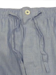 Guasch - Pijama de tela azul clásico