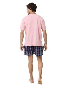 pijama Guasch de algodón para hombre en tono rosa