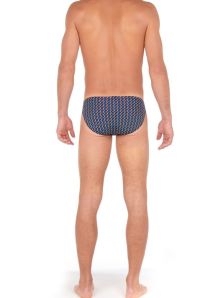 Micro Slip HOM mod. Cavalaire en microfibra estampada