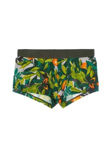 Boxer HOM mod. Tangerine en algodón con estampado vegetal