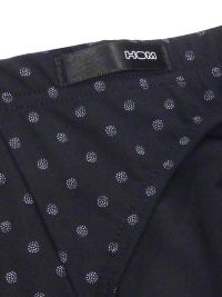 Slip HOM mod. Max estampado en microfibra en negro