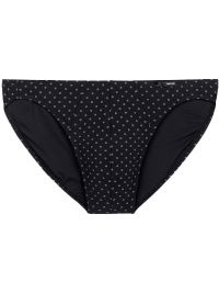 Slip HOM mod. Max estampado en microfibra en negro
