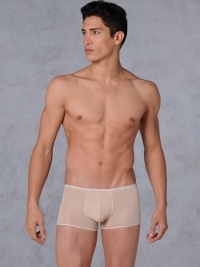 HOM Boxer beige para pantalones de verano de lino