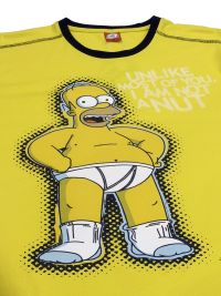 Pijama de hombre Homer Simpson con puños