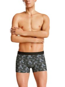 Una compra irresistible y regalo impecable es el Boxer Impetus de microfibra estampada.