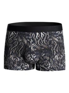 Boxer I AM (Impetus) de Lyocell estampado étnico en marino