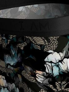 Boxer I AM (Impetus) de Lyocell estampado vegetal multicolor
