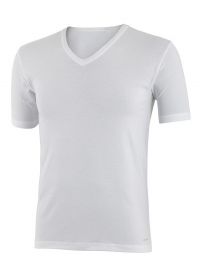 Camiseta Impetus Innovation cuello pico en blanco y manga corta