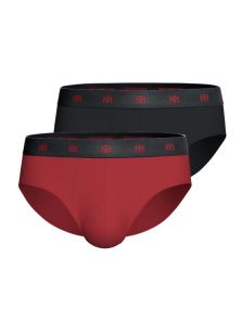 Pack 2 Slips Impetus en Lyocell: rojo y azul 