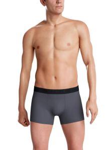 Renueva tu ropa interior con Impetus: diseño burdeos con estampado vegetal y gris liso al mejor precio, ideal para hombre.