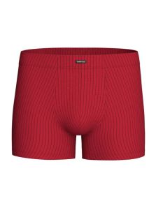 Set Impetus especial Navidad: dos calzoncillos en Lyocell, uno rojo rayado y otro negro liso, listos para sorprender.