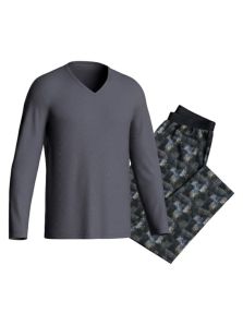 Pijama Impetus Thermal confeccionado en Modal y Poliéster. 