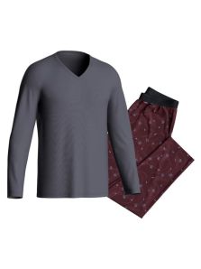 Pijama Impetus en Lyocell y algodón con pantalón estampado