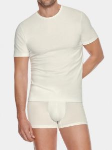 Camiseta Impetus Premium Wool c. redondo en blanco (marfil) de m/corta