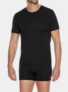 Camiseta Impetus Premium Wool c. redondo en negro de m/corta