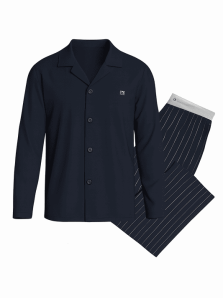 Pijama de caballero Impetus en tejido modal diseño clásico elegante y gran confort nocturno