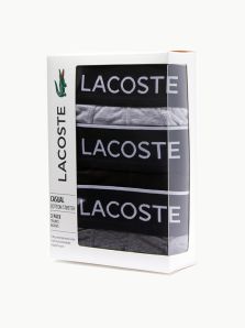 Caja set de calzoncillos Lacoste en algodon