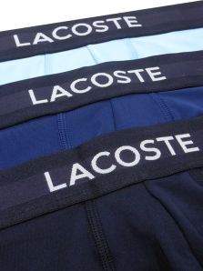 Pack de 3 Boxers Lacoste en microfibra VUC