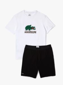 Pijama Lacoste en algodón mod. Minecraft