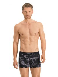 Pack 2 Boxers Levi´s en estampado vegetal y negro