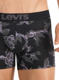 Pack 2 Boxers Levi´s en estampado vegetal y negro