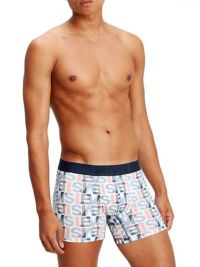 Pack 2 Boxers Levi´s 200 Series Logo azul marino