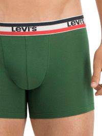 Pack 2 Boxers Levi´s lisos en verde y gris