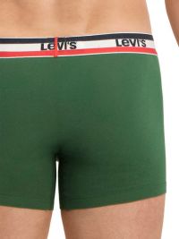 Pack 2 Boxers Levi´s lisos en verde y gris