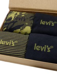 Caja con 4 pares de calcetines Levi´s juveniles