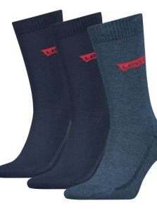 Pack de 3 pares de Calcetines Levi´s Azul Denim