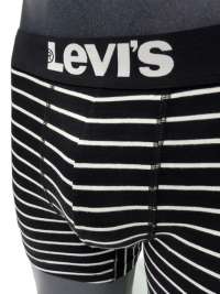 Pack 2 Boxers Levi´s 200 Series Jet Black Stripes