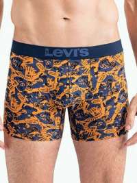 2 Pack Boxers Levi´s 200 Series Navy Yellow