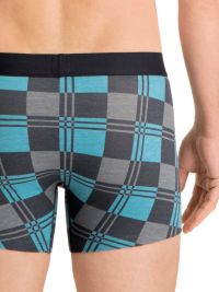 Pack 2 Boxers Levi´s en marino y cuadros con gris