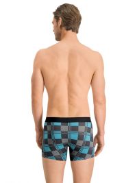 Pack 2 Boxers Levi´s en marino y cuadros con gris