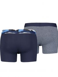 Pack 2 Boxers Levi´s en marino y azul jaspeado