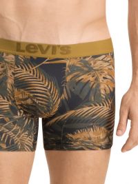 Pack 2 Boxers Levi´s estampado tropical en negro