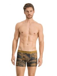 Pack 2 Boxers Levi´s estampado tropical en negro