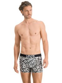 Pack 2 Boxers Levi´s con flores y en negro liso