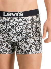 Pack 2 Boxers Levi´s con flores y en negro liso