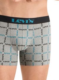 Pack 2 Boxers Levi´s gris con logo y negro